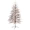6ft. Pre-Lit Frosted Berry Twig Artificial Christmas Tree, Multicolor Gum Ball LED Lights